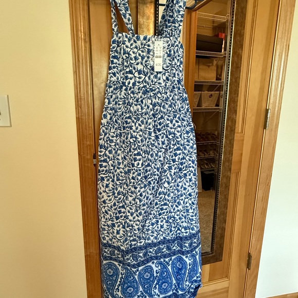 J. Crew Dresses & Skirts - J. Crew Squareneck midi dress in bandana block print